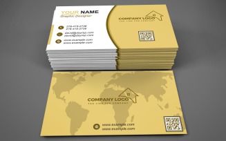 Business Card Template - E-card Template with Customizable Designs - 513