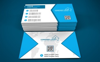 Business Card Template - E-card Template with Customizable Designs - 519