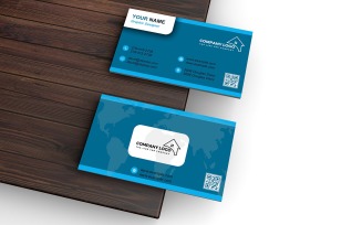 Business Card Template - E-card Template with Customizable Designs - 521