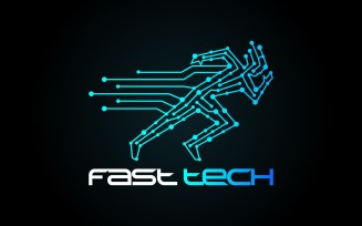 Fast Human Power Technology Logo Design