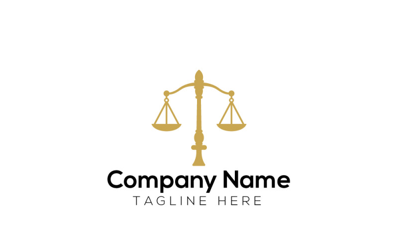 Law Farm & Law Office & Law School Logo design Logo Template