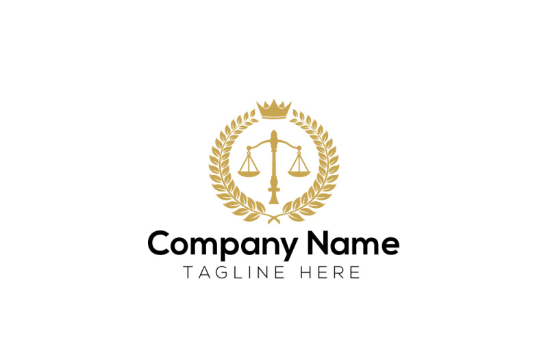 Law Firm & law Office Logo dezsign Logo Template