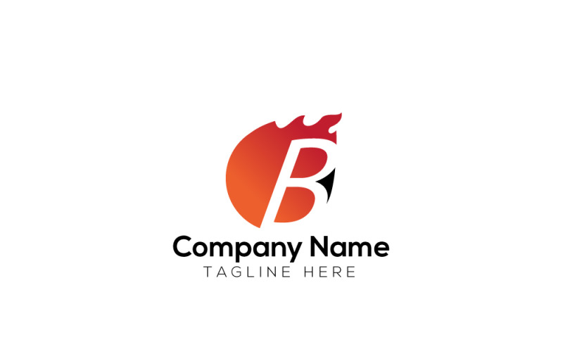 Letter B Bern & Automotive Logo Design Logo Template