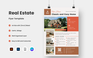 Modern Real Estate Flyer Template V1