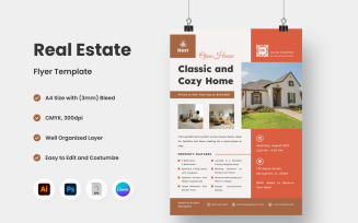 Modern Real Estate Flyer Template V2