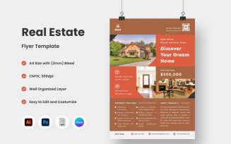 Modern Real Estate Flyer Template V5