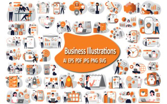 Business Illustrations Collection