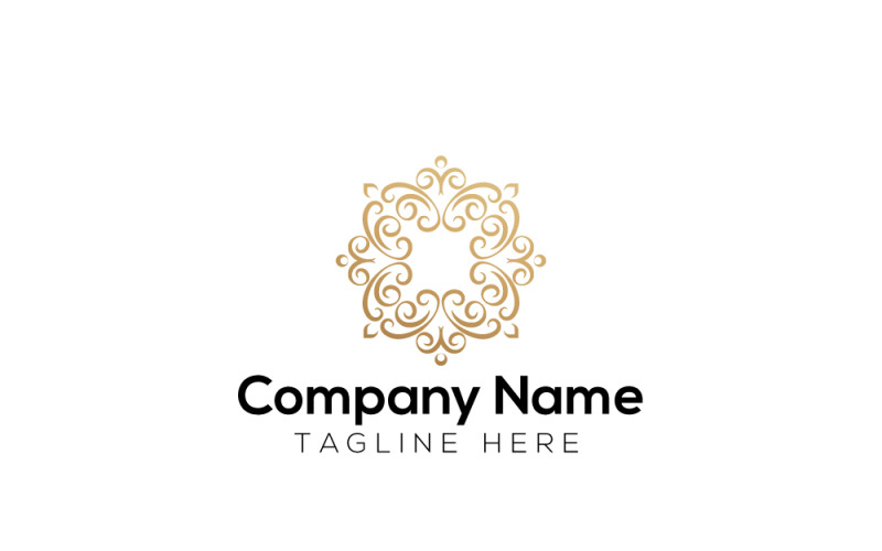 Boutique Hotel & Fashion & Yoga Logo Logo Template