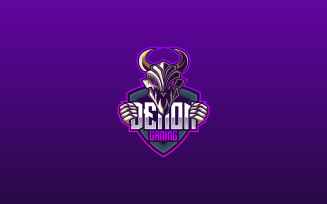 Demon E- Sport and Sport Logo