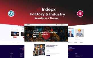 Indepx - Industry & Factory Wordpress Theme