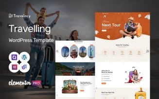 Travelncy - Travel Agency WordPress Elementor Theme