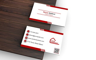 Business Card Template - E-card Template with Customizable Designs - 530