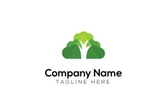 Cloud Tree & Creative Tree Logo Design