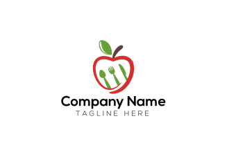 Fresh Food & Food Fruit Logo design