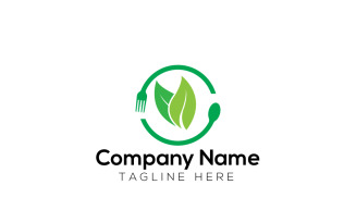 Natural Food & Fresh Food Logo