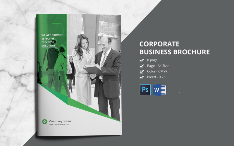 Business Brochure. Minimal Corporate Brochure Corporate Identity