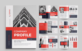 company Profile design corporate brochure design