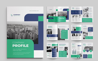 Company Profile layout Template company profile