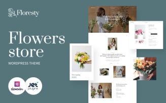 Floresty - Flower Boutique and Florist WordPress Theme