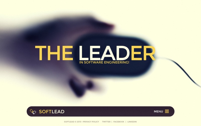 Software Company Website Template