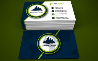 Business Card Template - E-card Template with Customizable Designs - 531