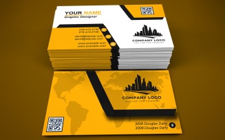 Business Card Template - E-card Template with Customizable Designs - 537