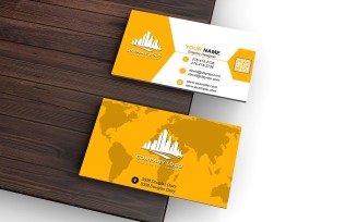 Business Card Template - E-card Template with Customizable Designs - 540