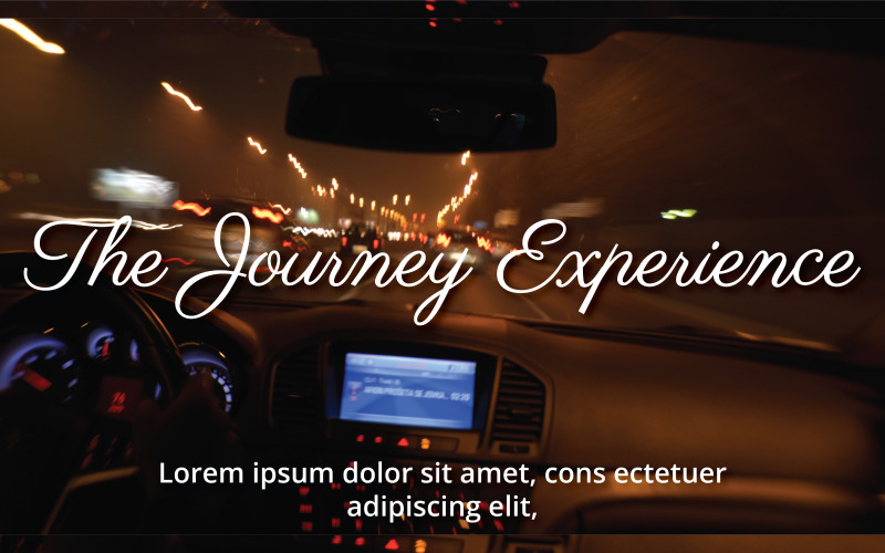 The Journey Experience logo Logo Template