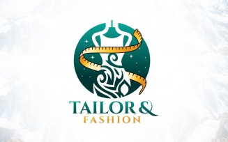 Modern Fashion Clothing And Tailor Logo Design