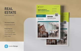 Real Estate Flyer PSD Design Templates Vol 089