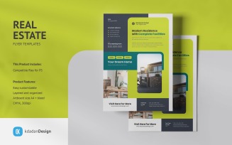 Real Estate Flyer PSD Design Templates Vol 101