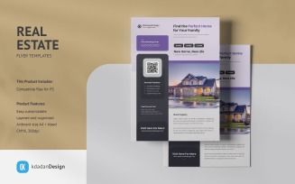 Real Estate Flyer PSD Design Templates Vol 102