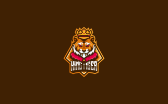 Tiger King E- Sport and Sport Logo