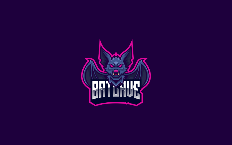 Bat E- Sport and Sport Logo Logo Template