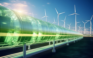 Green Hydrogen renewable energy production pipeline