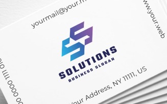 Solutions - S or SS Logo Letter