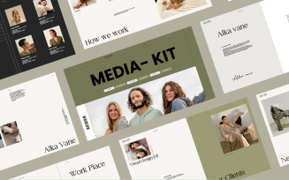 Media Kit Presentation Template