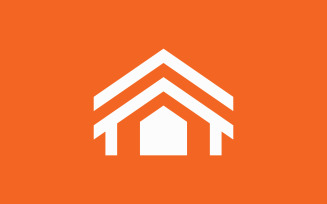 Modern Home Real Estate Vector Logo Template V3