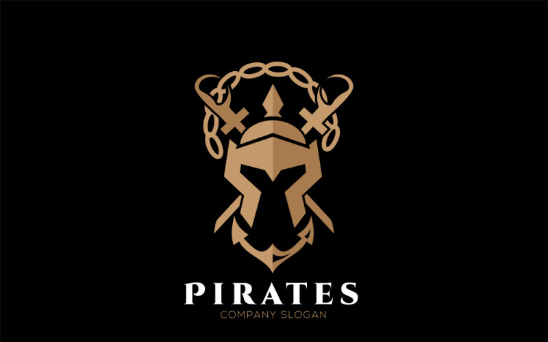 Pirates Logo & Shelter Logo Design Logo Template
