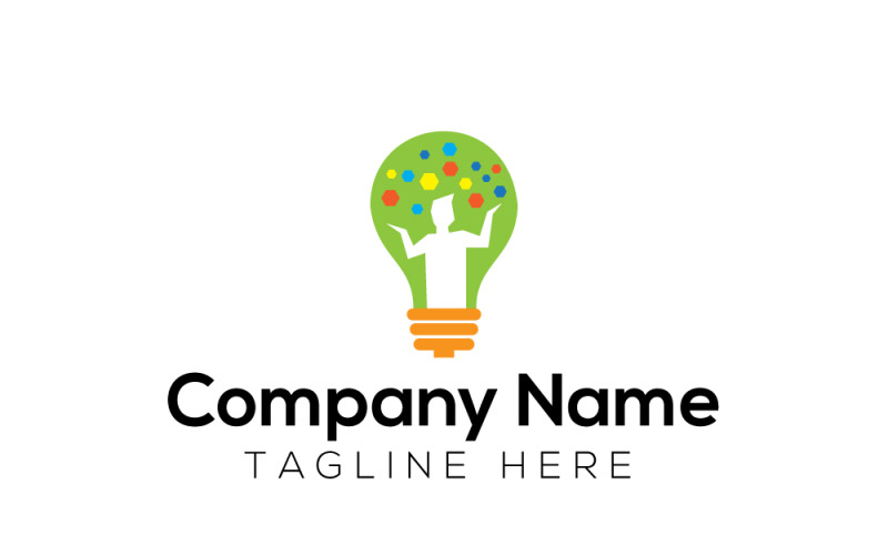 Digital Idea & Digital People Logo Design Template Logo Template