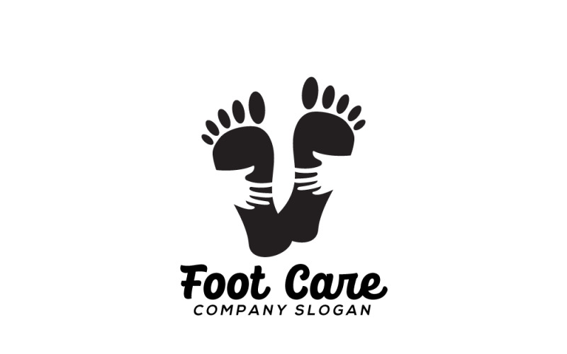Foot Care Logo & Foot Spa Logo Design Logo Template