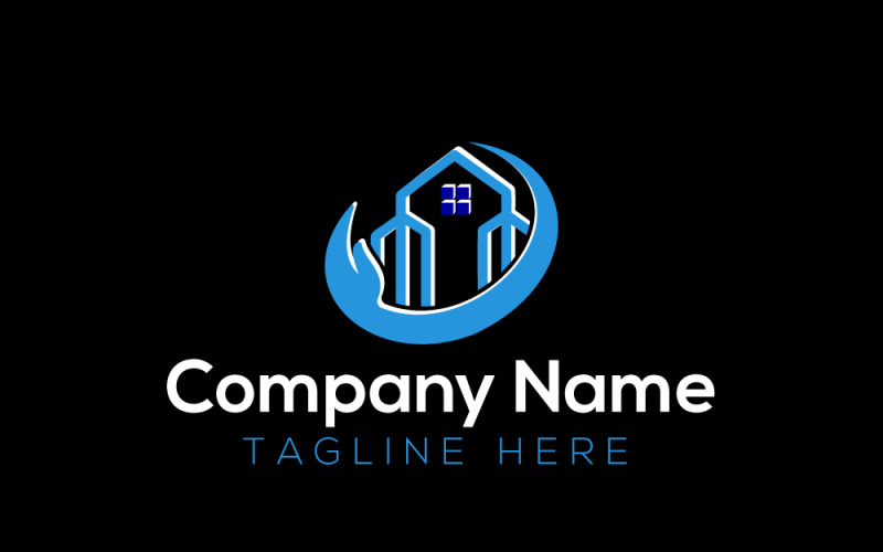 Home Care & Home Insurance Logo Logo Template