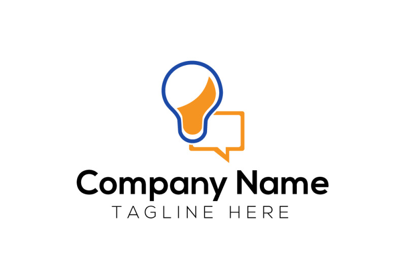 Idea Talk Logo Design Template Logo Template