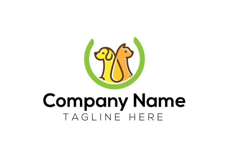 Pets Care & Animal Shop Logo 2 Logo Template