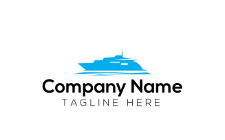 Speed Boat & Ocean Boat Logo Design