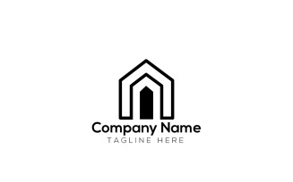 Real Estate Logo Design Template 2