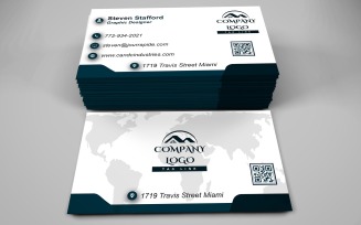 Business Card Template - E-card Template with Customizable Designs - 562