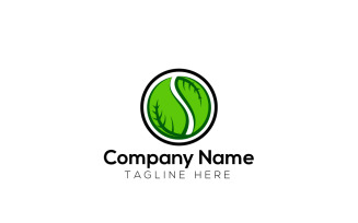 Eco Green Logo Design Template 2