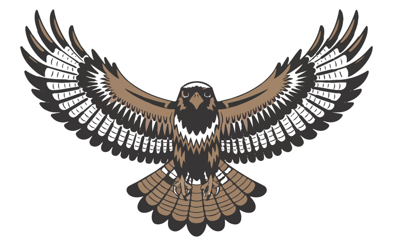 Owl silhouette vector art illustration Illustration