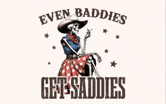 Even Baddies Get Saddies PNG, Anxiety PNG, Trendy PNG, Retro Shirt Design, Sad Baddie png, Funny